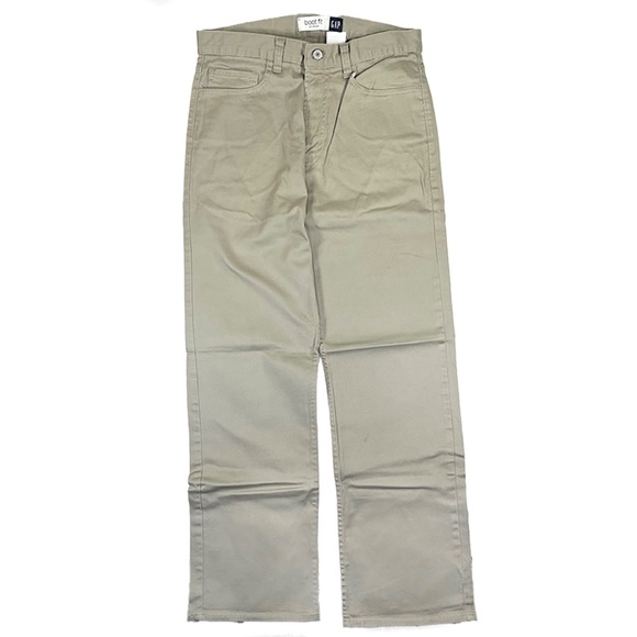 Gap Khaki Boot Fit Stretch Vintage Jeans - Picture 2 of 4